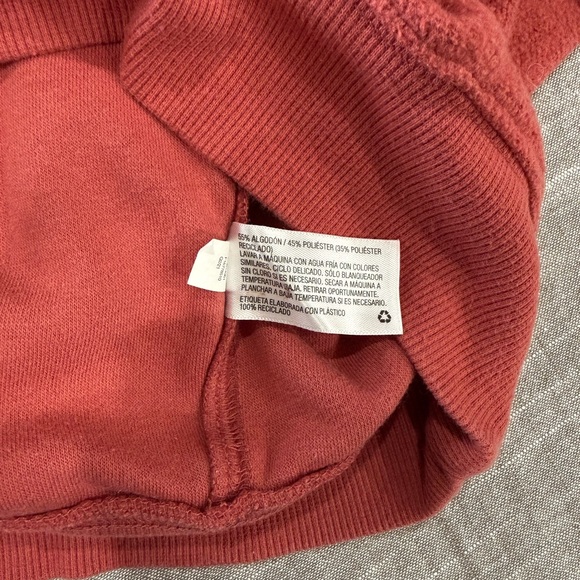 Universal Thread Zip-Up Sweater in Rust - Picture 6 of 6
